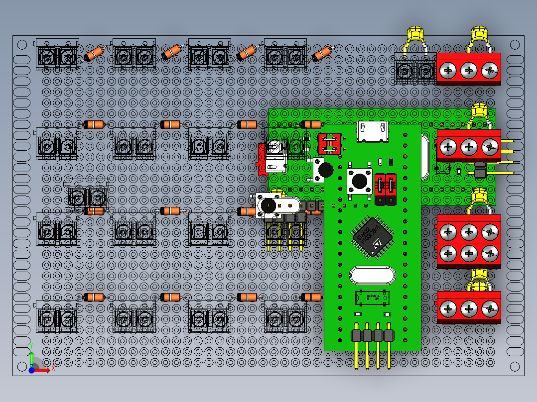 FreeJoy DIY SIM 游戏控制板 V2.0.zip前视图
