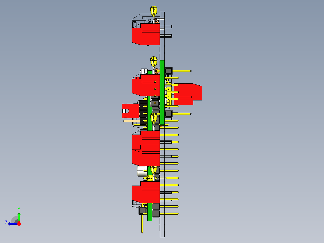 FreeJoy DIY SIM 游戏控制板 V2.0.zip右视图