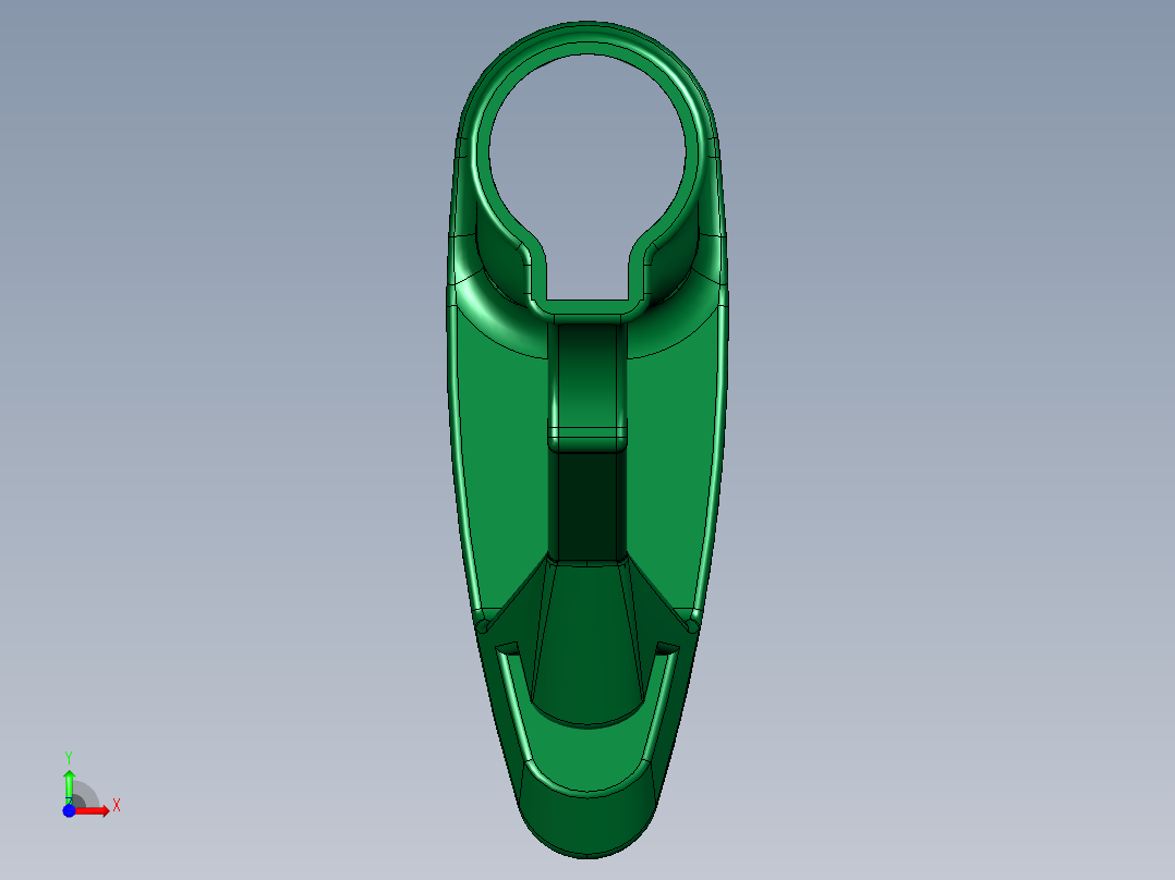 手枪左轮冲锋枪老式狙击步枪设计3D图纸c7a2-1 3 STP UG X_T前视图