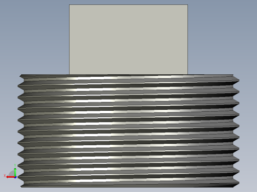 螺纹管四角塞头 DN32后视缩略图