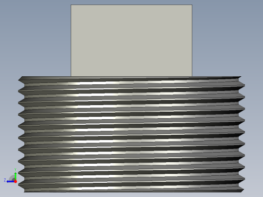 螺纹管四角塞头 DN32右视缩略图