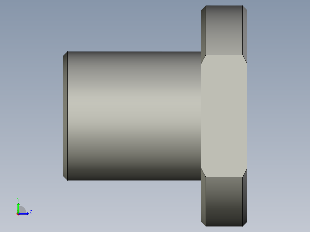 滚珠螺母FSI16-5T3左视图