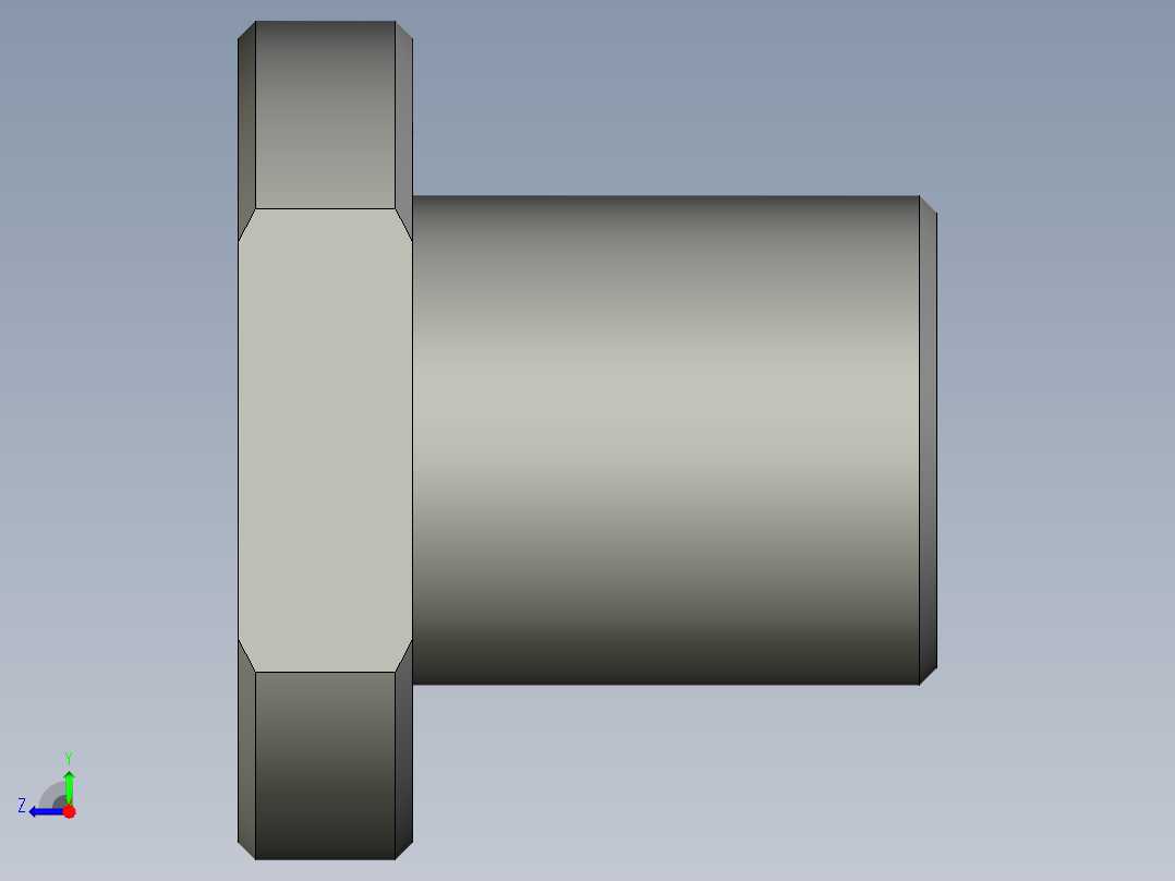 滚珠螺母FSI16-5T3右视图
