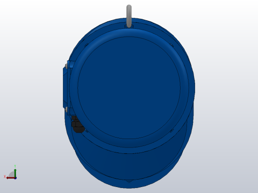 RXF57法兰轴伸式安装斜齿轮减速机RX57-Y0.25-4P-71-M1-0°-Φ140后视缩略图