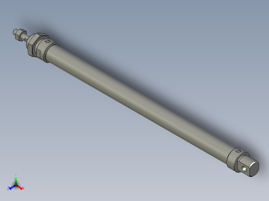 MA16x200SCA(0)+()正等轴测图