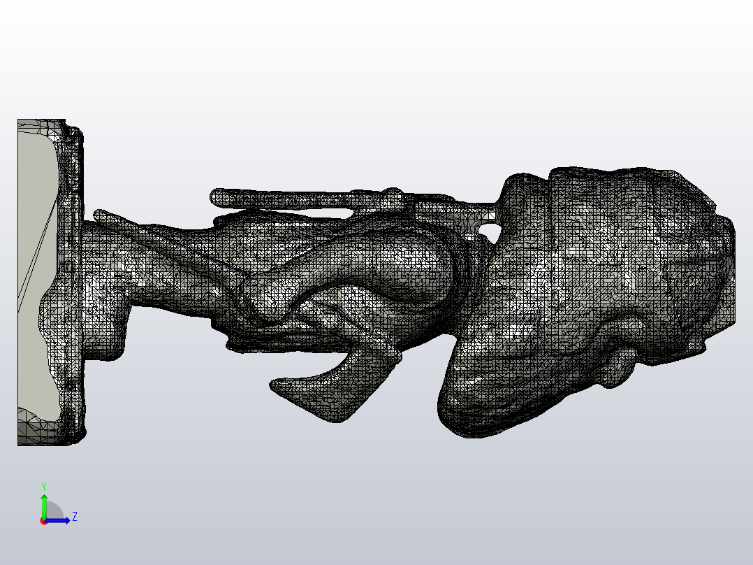 石斧老人左视图