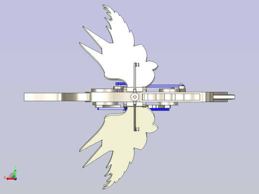 齿轮结构的飞马仿真后视缩略图