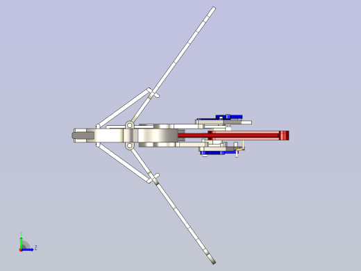 齿轮结构的飞马仿真左视缩略图