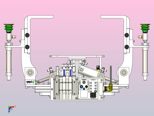 纸板与袋用夹持器俯视缩略图