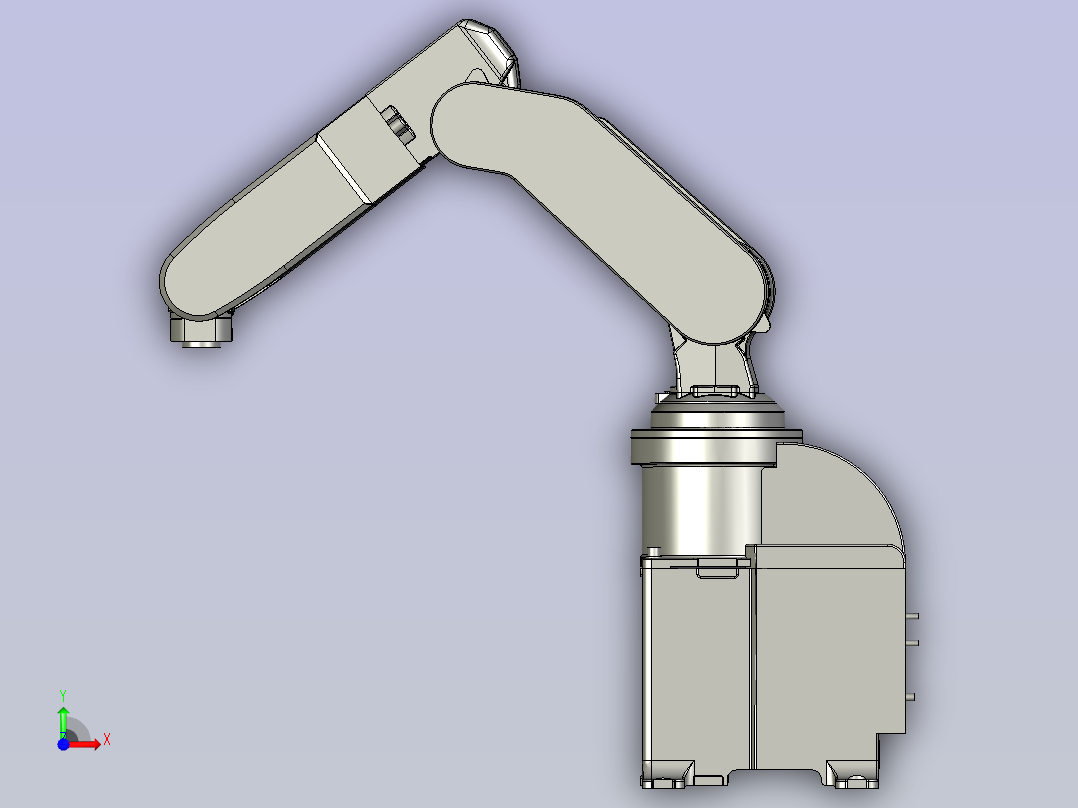 RV-2FL-2D-AP1三菱臂长649负载2KG前视图
