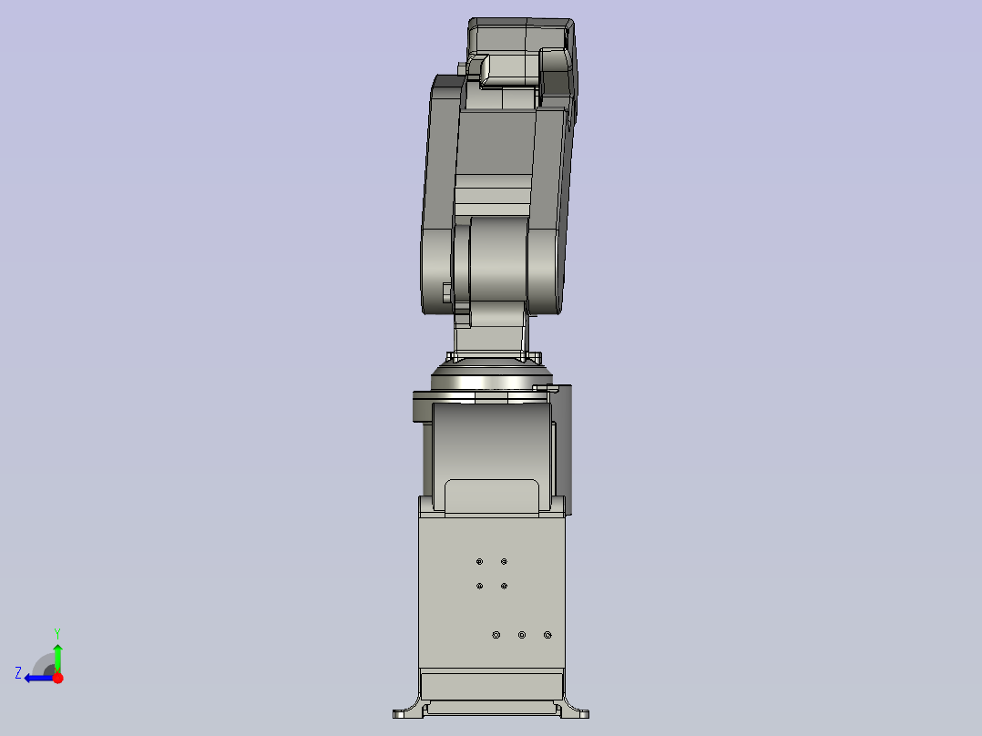 RV-2FL-2D-AP1三菱臂长649负载2KG右视图