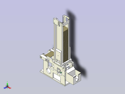 方形隔层用小纸板自动化上料设计