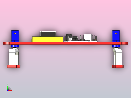 带有SG90伺服器的四倍的机器人前视缩略图