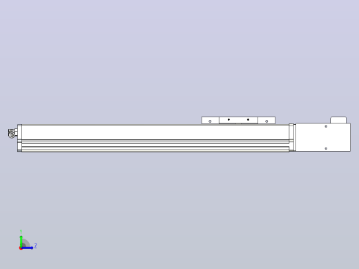 MCB14无尘皮带滑台[MCB14-L40-400-L-P20-C3]左视缩略图