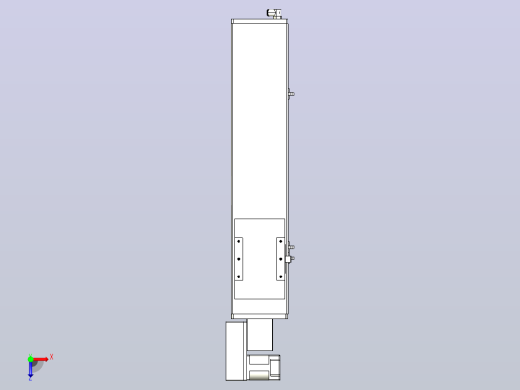 MCB14无尘皮带滑台[MCB14-L40-400-L-P20-C3]俯视缩略图