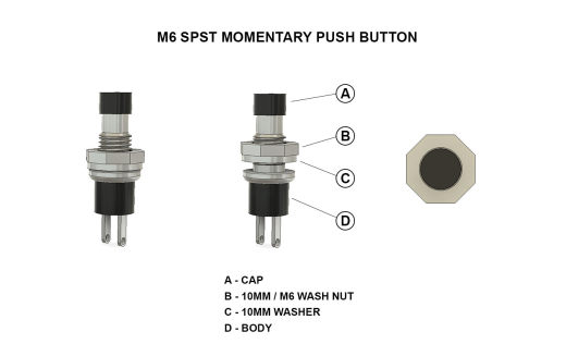 瞬时按钮开关- SPST - M6缩略图