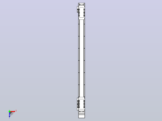 滚珠丝杠线性轴TPA-GCRS-50-1205C-L300-MP-M10-N3俯视缩略图