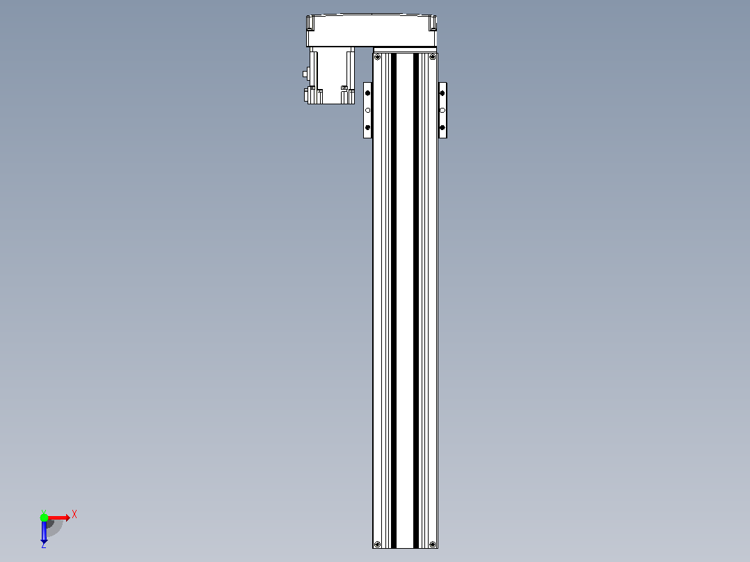 钢基模组TPA-KNR-8610C-640A1-ML-H0俯视图