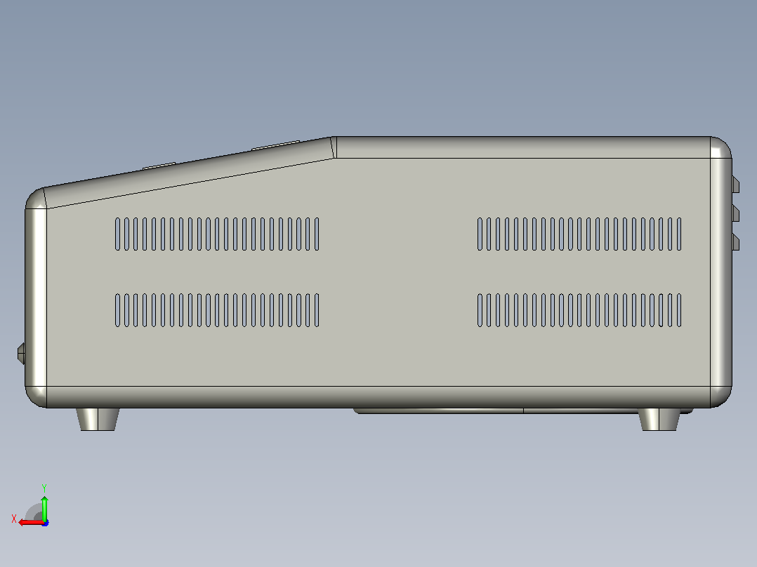 TND3-3自动交流稳压器三维模型202011后视图