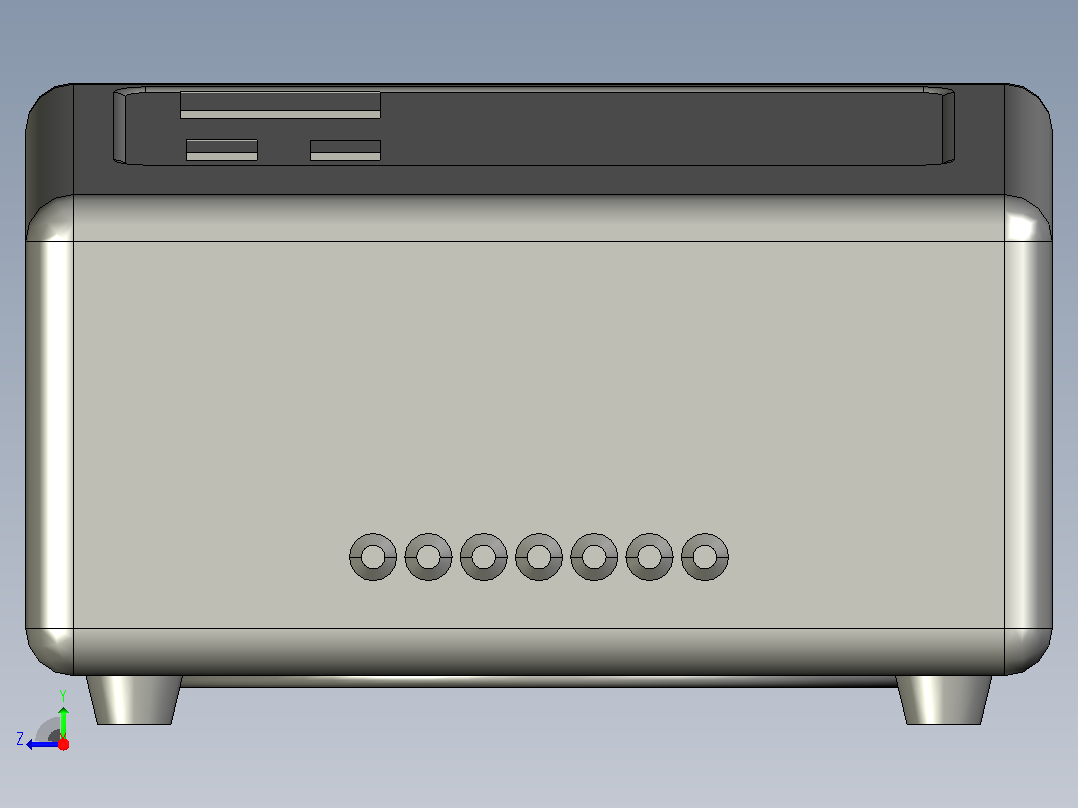 TND3-3自动交流稳压器三维模型202011右视图