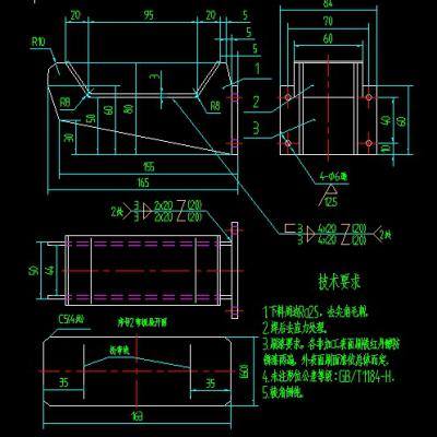 BZ25发动机燃油自动驱动装置全套CAD图纸 C缩略图