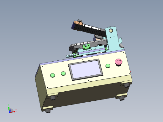 7寸液晶屏覆膜机（含工程图bom单）sw16