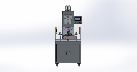 美的锁阀门-两轴转盘螺丝机（sw17可编辑+工程图）缩略图