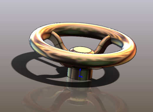 旋钮手柄3D模型缩略图