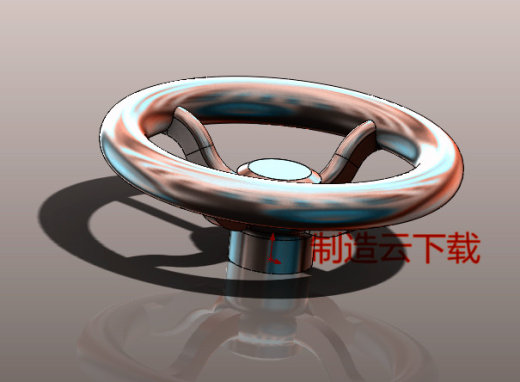 旋钮手柄3D模型缩略图