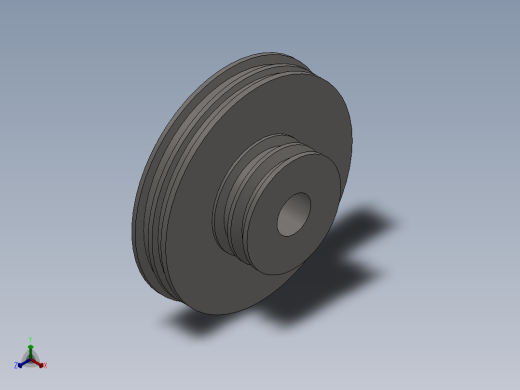 SolidWorks 支持电动机模型正等轴测缩略图