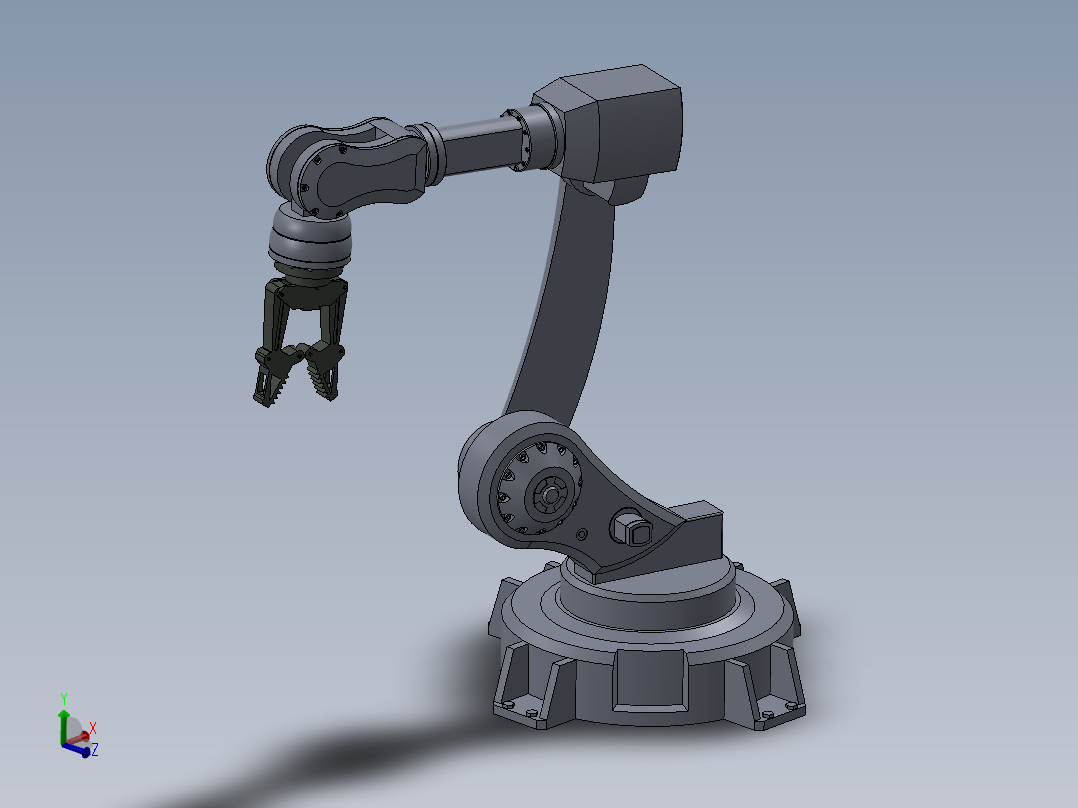 机器人手臂，3D模型