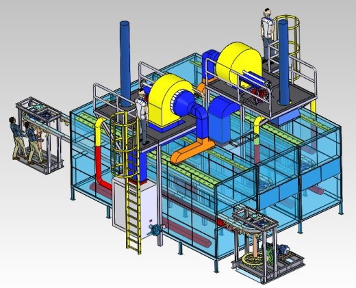 E247 锥齿轮悬挂链生产线