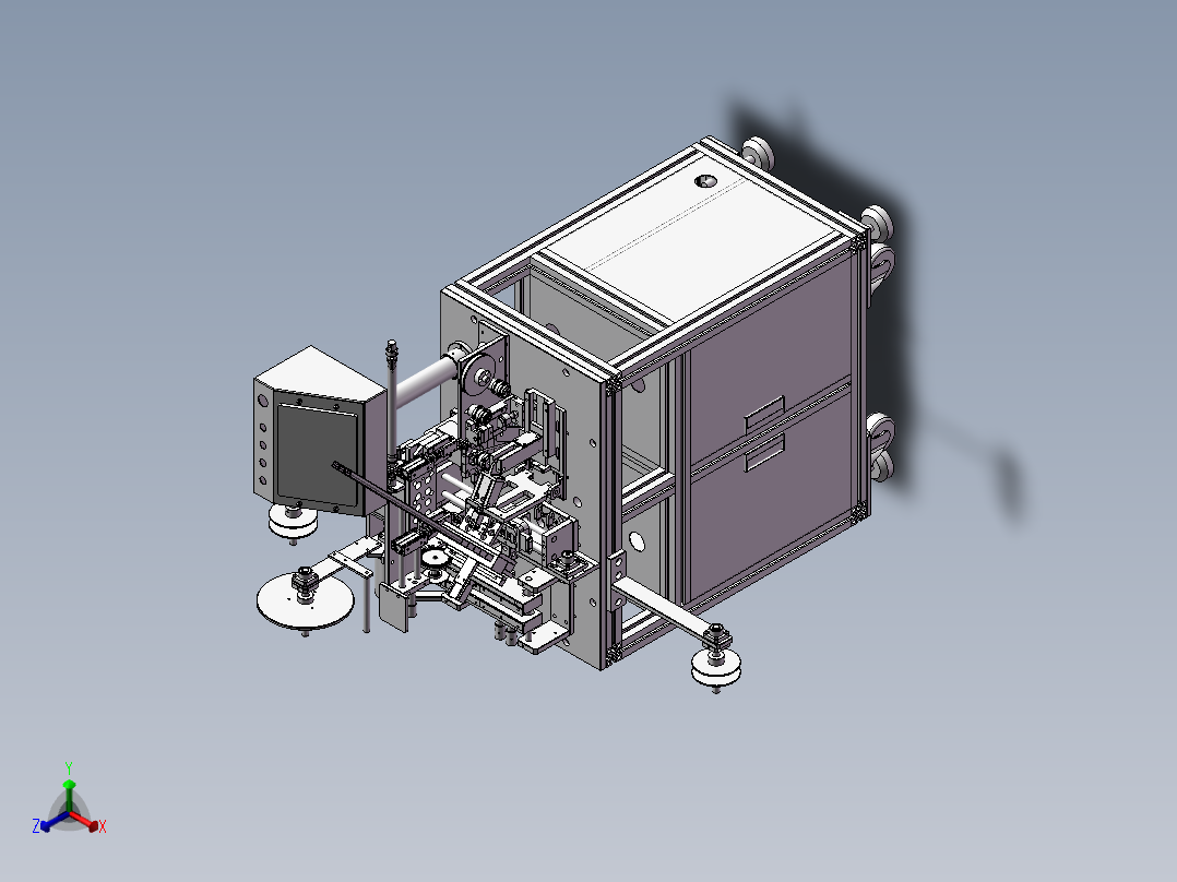 检测包装机00正等轴测图