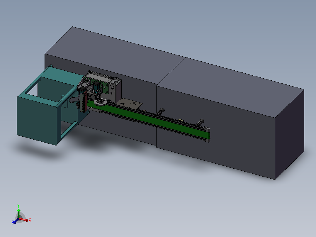 自动化贴膜机、贴附柔性电路板的贴膜机3D模型
