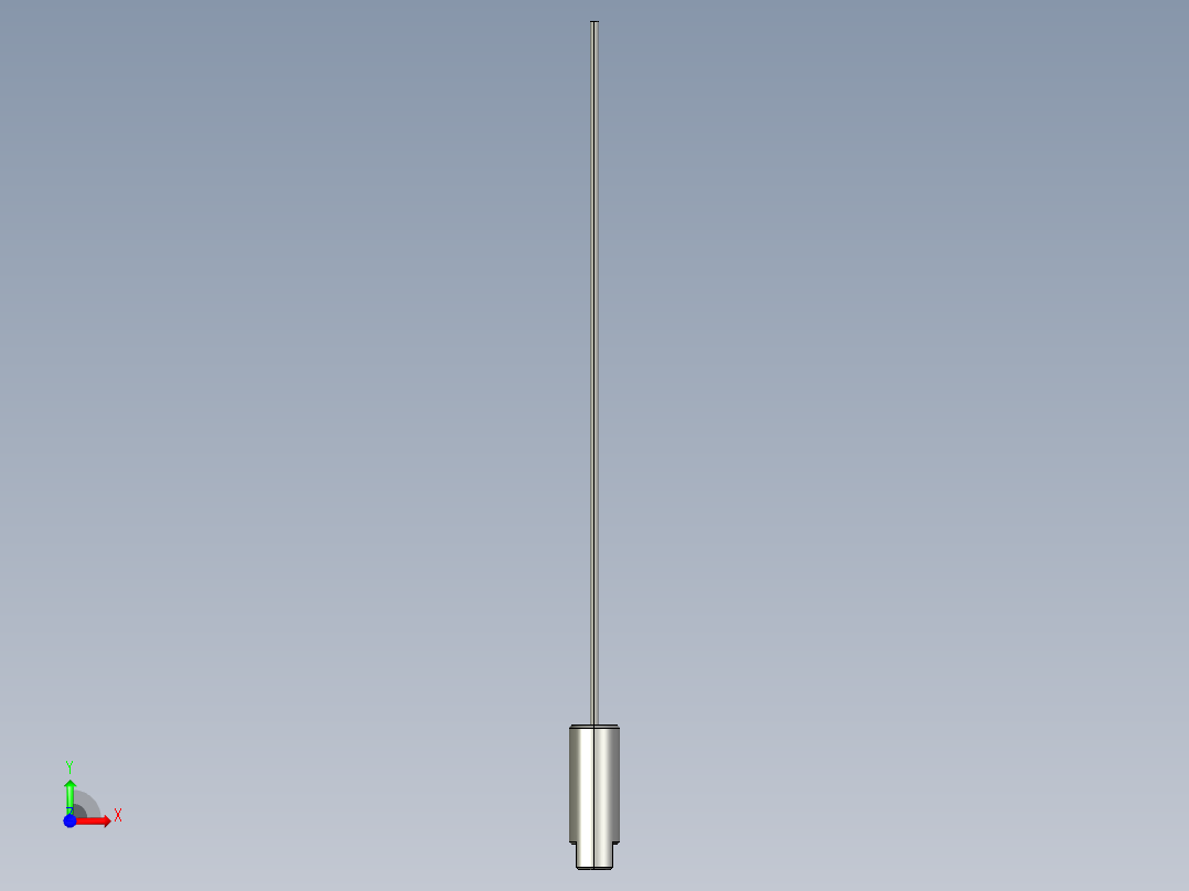 基恩士FU-13core_kc图纸模型前视图