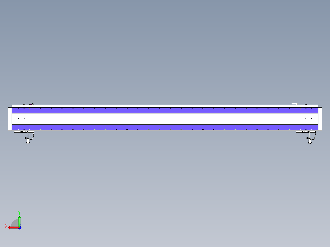 威洛博VL系列3d模型模组2VL22H2Y-S2400后视图
