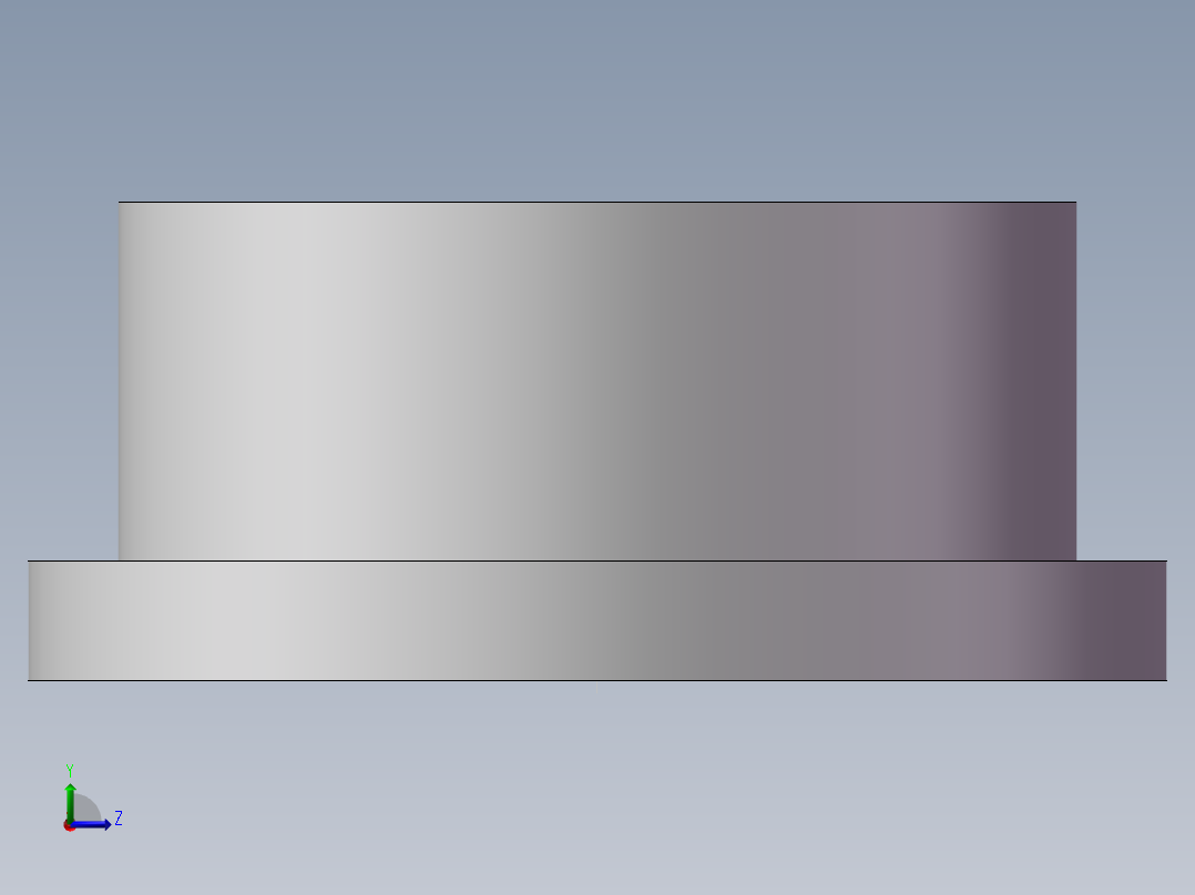 杯士轴承左视图
