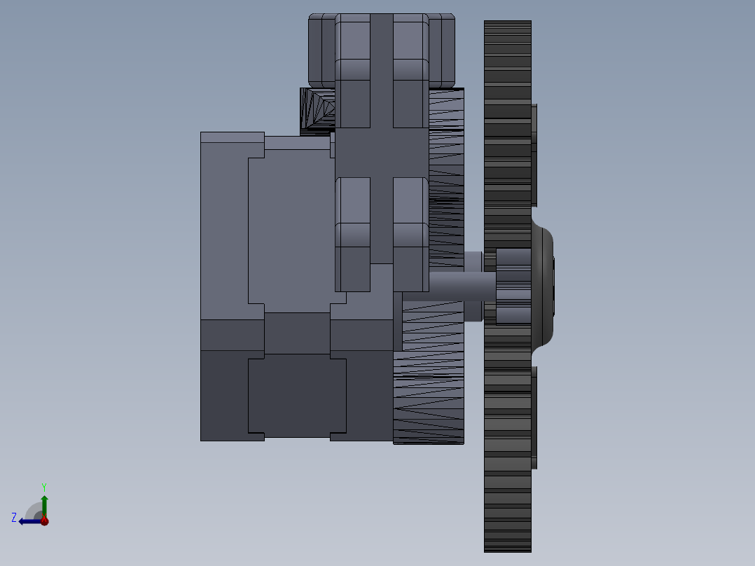 3D打印机Taylors Gregs Wades MK6 filament feed for Ultimaker（MK６挤出头）右视图