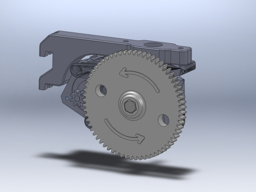 3D打印机Taylors Gregs Wades MK6 filament feed for Ultimaker（MK６挤出头）缩略图
