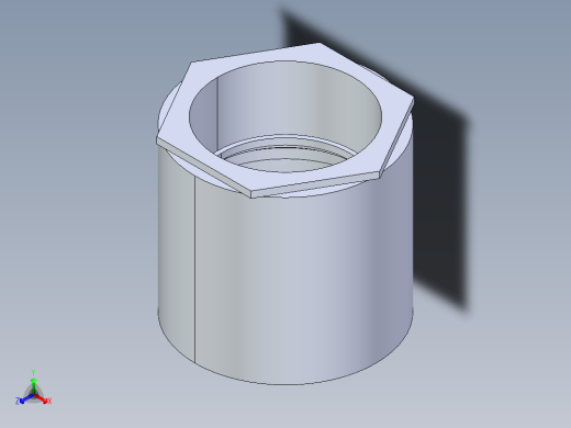 聚氯乙烯配件11A-Sch80_ReducerCoupling_SxS_829-670FB_12in x 10in正等轴测缩略图