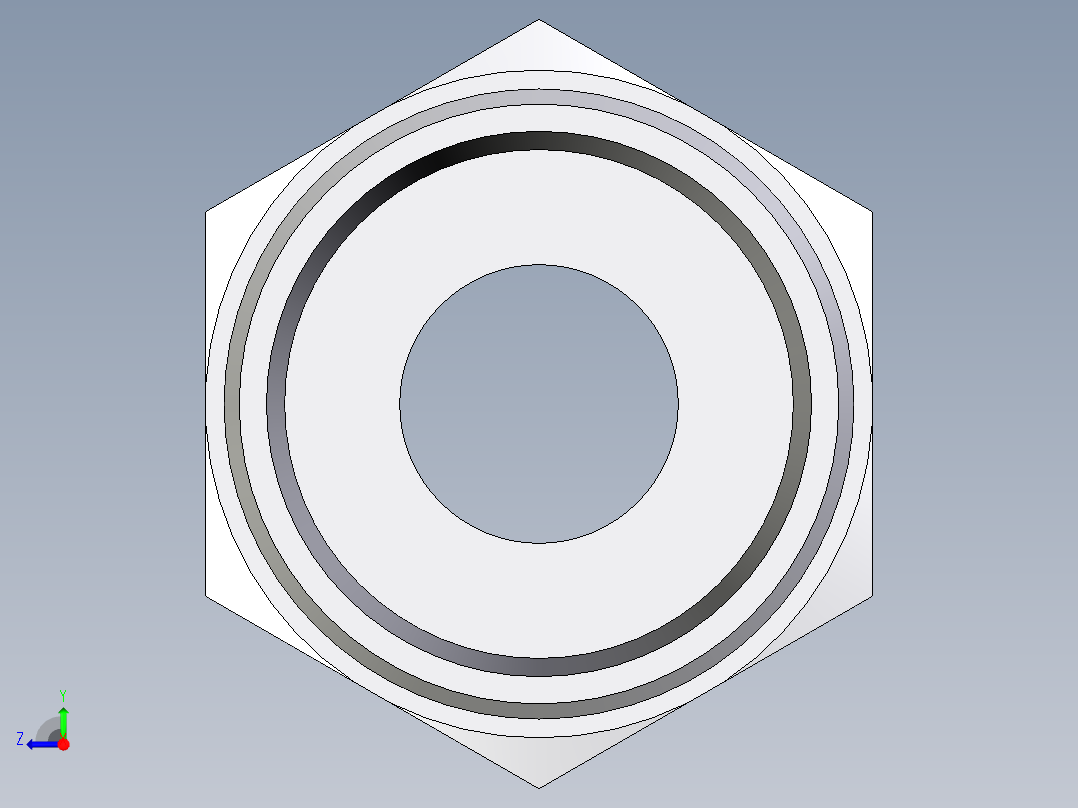 卡套式工业通用硬管接头EO_Male_Stud_connector_GE42LR1CFX右视图