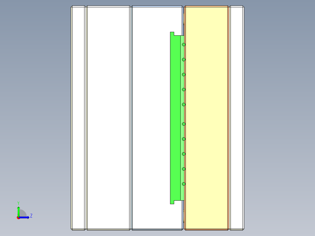 耳塞硅胶固定座模具设计826161==20左视图