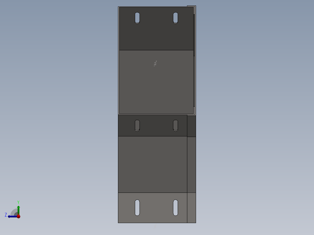 cable duct 45 deg elbow右视图