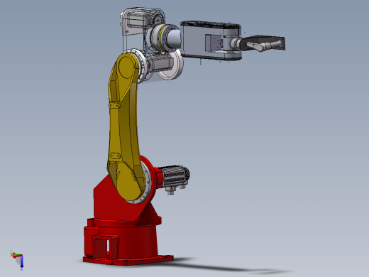 10kg六关节机器人设计与建模