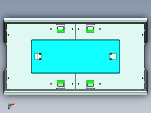 可角度调整挂屏支架俯视缩略图