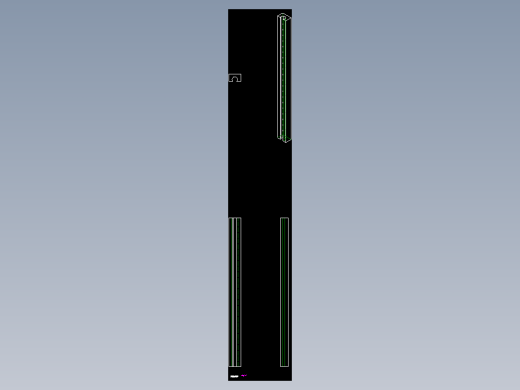 滑軌SBG-2D多系列多零件图纸模型