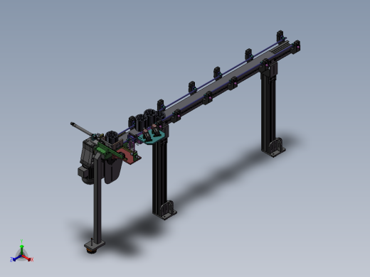 输送带 3D正等轴测缩略图