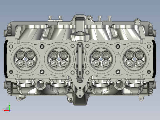Moteur Suzuki 600 GSXF 2004 年后视缩略图