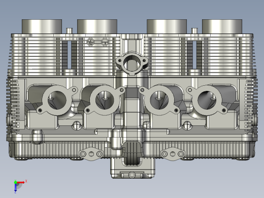 Moteur Suzuki 600 GSXF 2004 年俯视缩略图