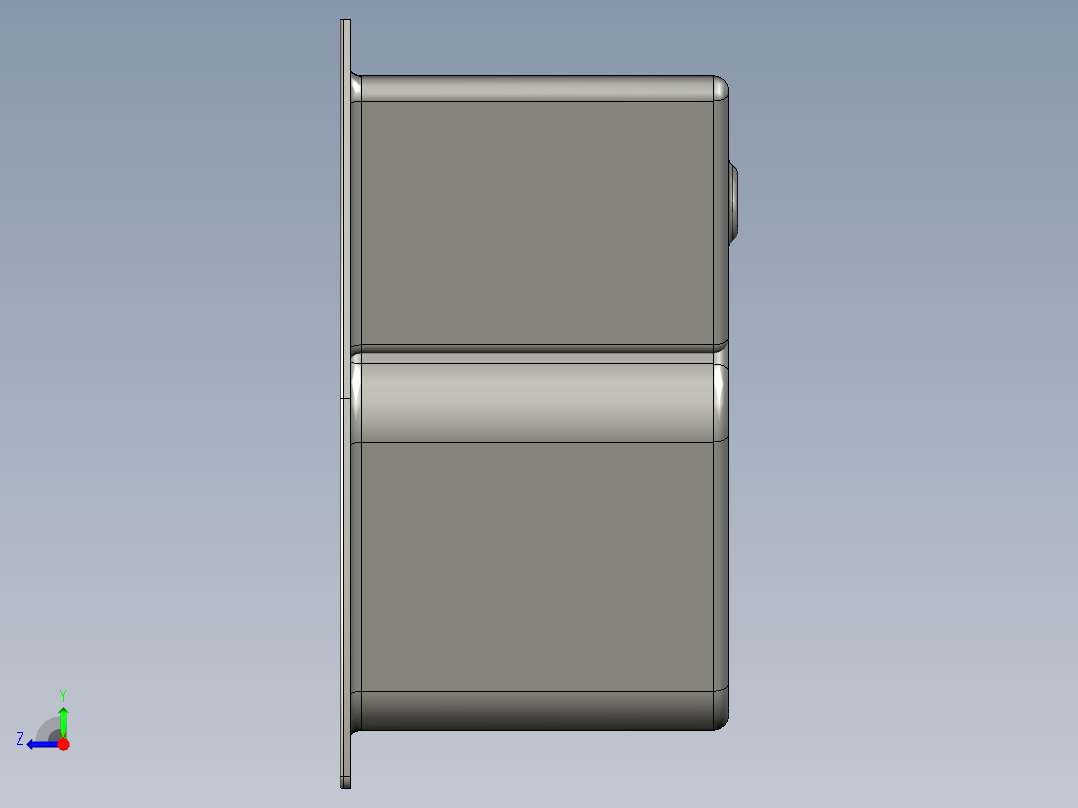 水槽、不锈钢水槽(89)右视图